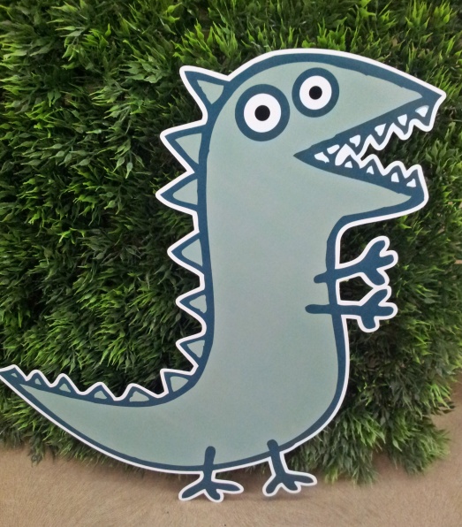 Personagem de parede Dino